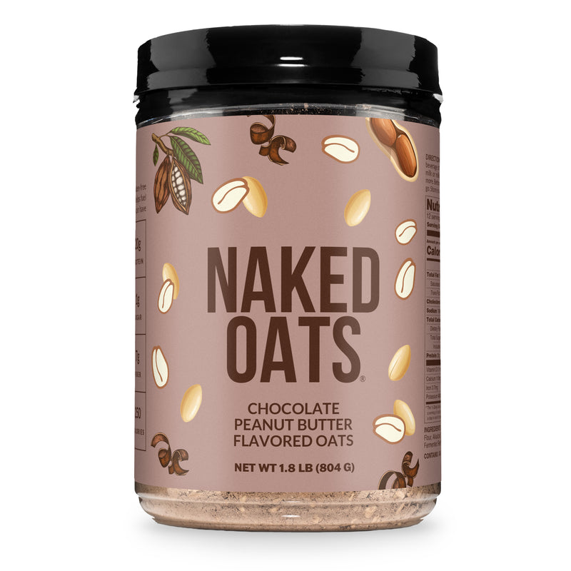 Chocolate Peanut Butter Protein Oats - Chocolate Peanut Butter