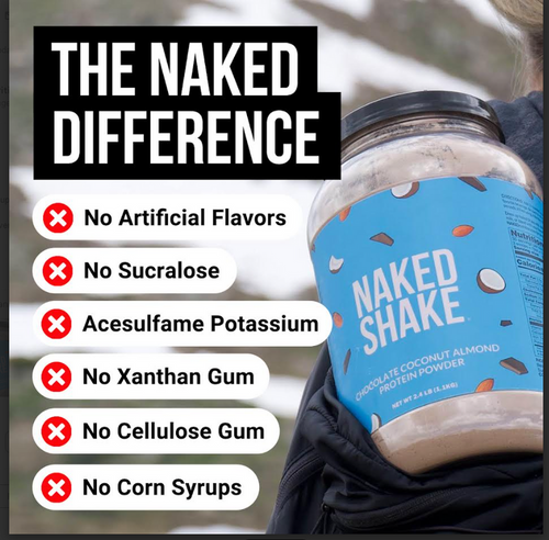 Chocolate Coconut Almond Protein Shake - Chocolate Coconut Almond